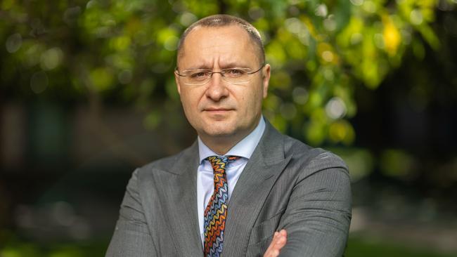 Ukraine’s ambassador to Australia Vasyl Myroshnychenko said he was ‘happy’ negotiations had started between the two nations. Picture: NCA NewsWire / Gary Ramage