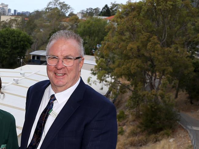 Kelvin Grove State College executive principal Llew Paulger. Picture: AAPimage/David Clark