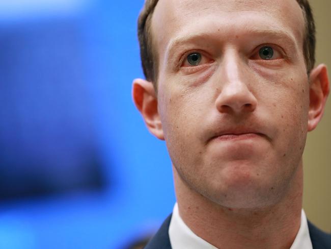 Facebook CEO Mark Zuckerberg was grilled in Brussels. Picture: AFP