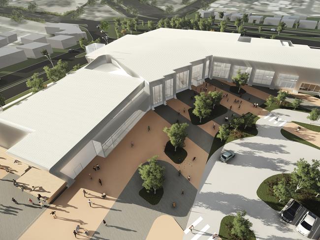 An artist's impression of how the Northern ARC health and wellbeing hub could look. Picture: Submitted