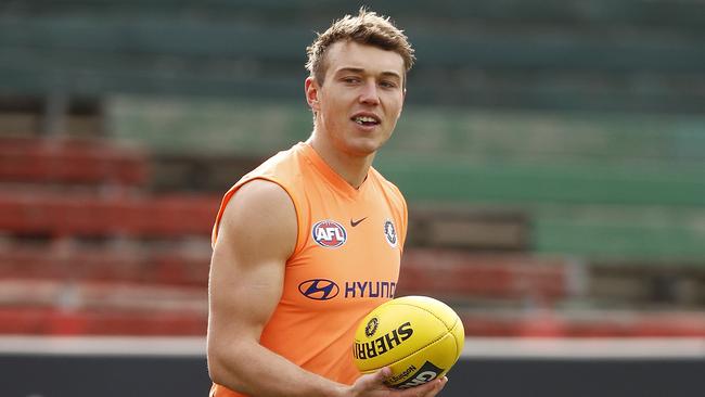 Patrick Cripps was beaten by Eagle Elliot Yeo on Sunday.