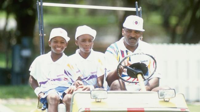 Williams’ father Richard was instrumental in setting both Serena and Venus on their tennis paths. (Pic: Getty Images)