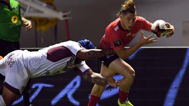 Australian fullback James O’Connor scored a try for Toulon during their big win over Bordeaux which secured a top two finish.