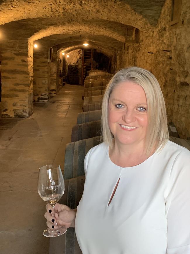 Clare Valley Wine &amp; Grape Association general manager Lucy O'Brien. Picture: SUPPLIED