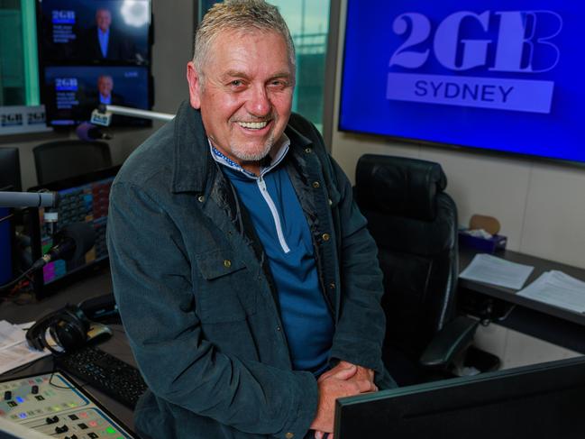 Retiring on a high … Ray Hadley. Picture: Justin Lloyd.