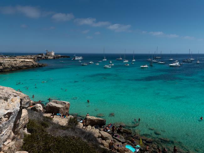 14/15Favignana Known for its butterfly-like shape, the island of Favignana is as pretty as Italian isolas get. It was formerly famous for its tuna fishing, but nowadays bikini clad tourist and locals are what to expect when you arrive.