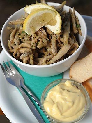 Whitebait at Bombora.