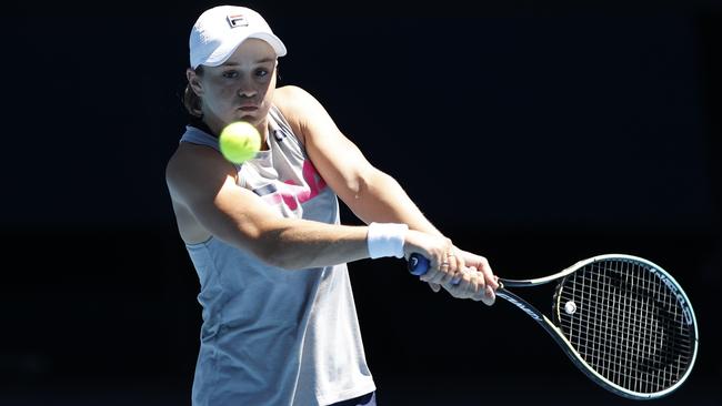 World No.1 Ash Barty has a busy summer schedule ahead of the Australian Open. Picture: Getty Images