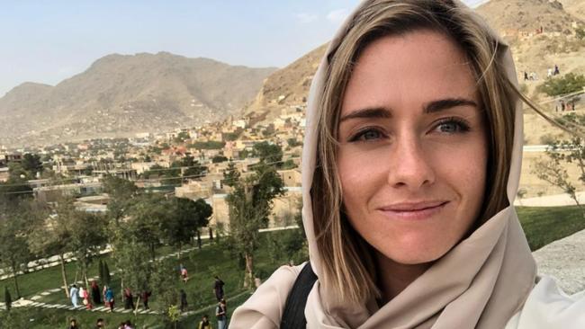 Charlotte Bellis, a New Zealand national and former reporter for the Al Jazeera network. Picture: Instagram