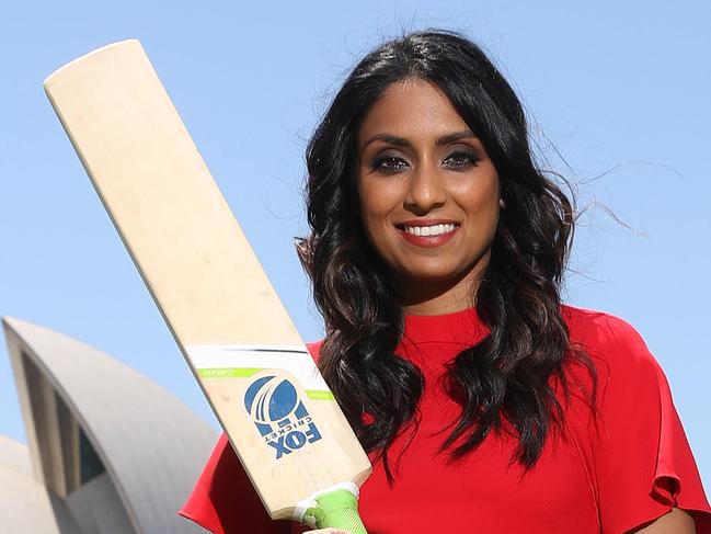 Isa Guha during the 2020 Fox Cricket BBL Season Launch at The Rocks, Sydney. Picture: Brett Costello