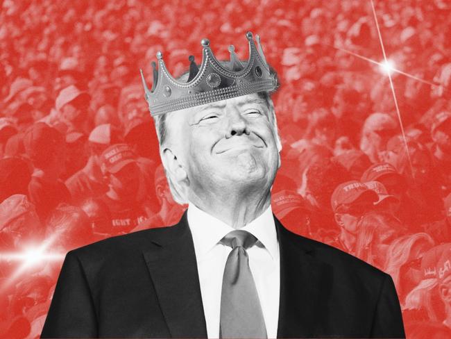 Donald Trump crown graphic 4x3