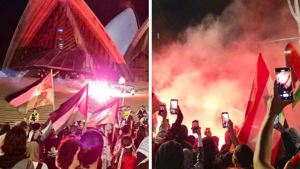 Palestinian Sydney Opera House Protests: Activists Make City A Theatre ...