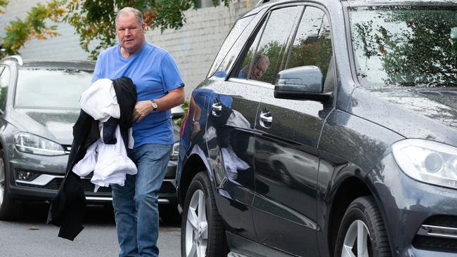 Robert Doyle outside his home in South Melbourne.