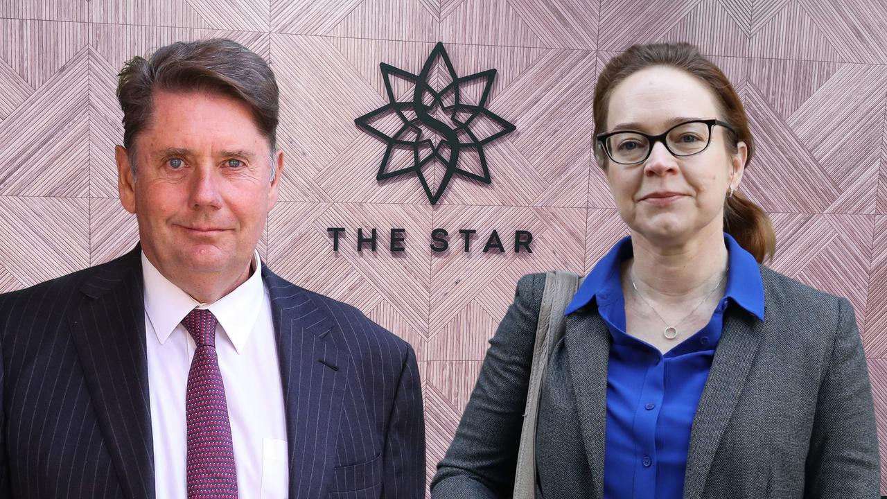 Former Star Entertainment CEO Matt Bekier and former legal counsel Paula Martin
