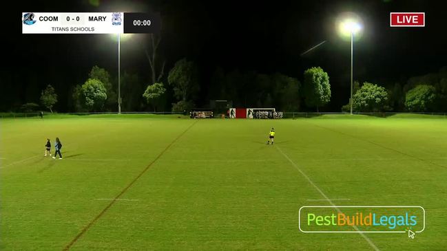 Replay: 2021 Titans schools League Boys Div 1 -  Yr 11/12 Coombabah v Marymount