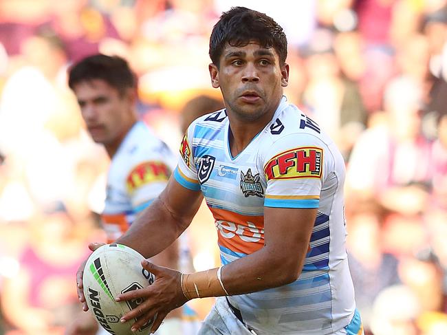 Has Tyrone Peachey played his last game in Titans colours? Picture: Jono Searle/Getty Images