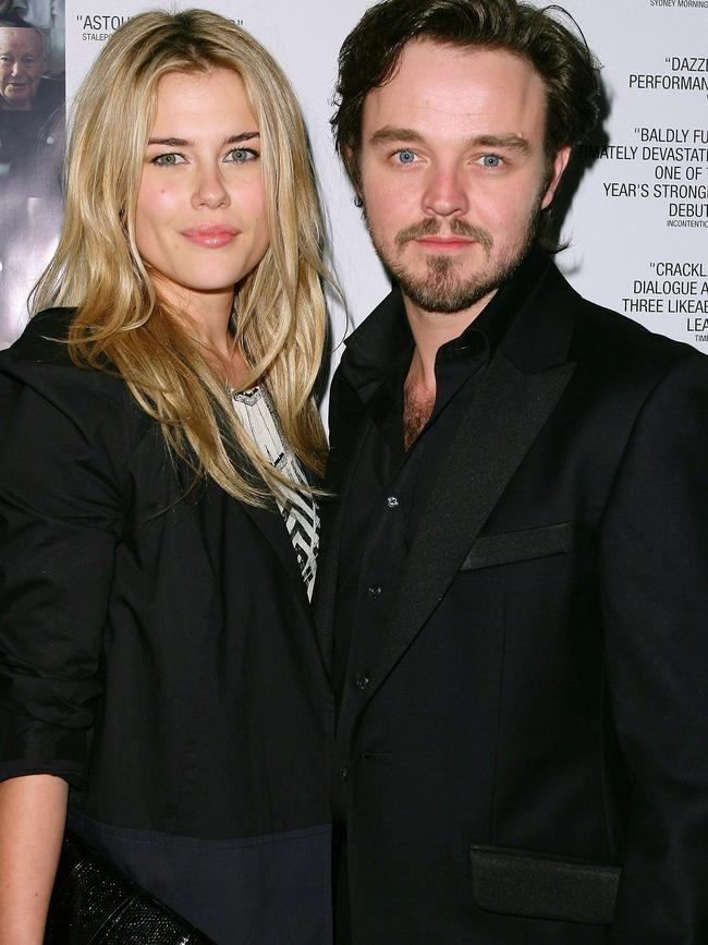 Rachael Taylor and Matthew Newton in 2009.