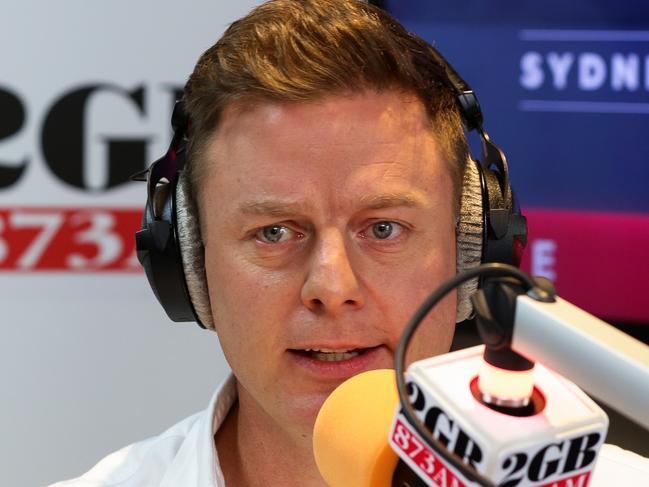 SYDNEY, AUSTRALIA -JUNE 05 2020; Ben Fordham in the 2GB Studio with new Panel producer Ryleigh Geddes in Sydney, Australia on JUNE 05 2020. Photo by Gaye Gerard/ Daily Telegraph