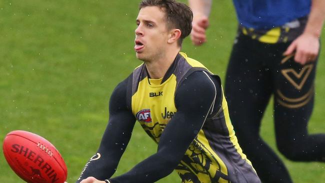 Brett Deledio could return for the Tigers this weekend. Picture: Getty