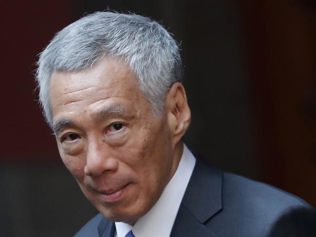 Singapore Prime Minister Lee Hsien Loong. Picture: AP