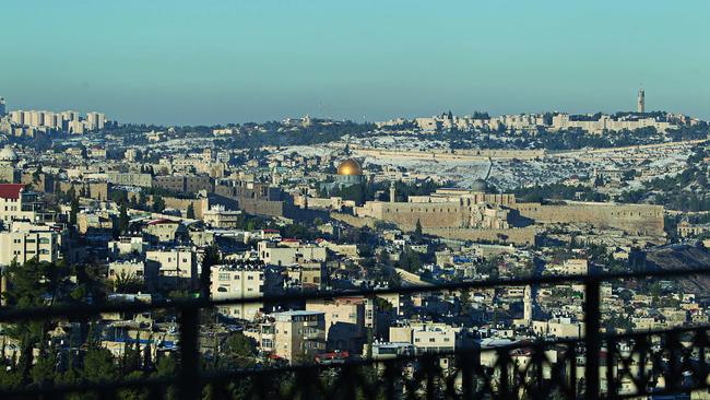 Jerusalem: the balcony was ‘our private time machine’. Picture: Sylvie Le Clezio