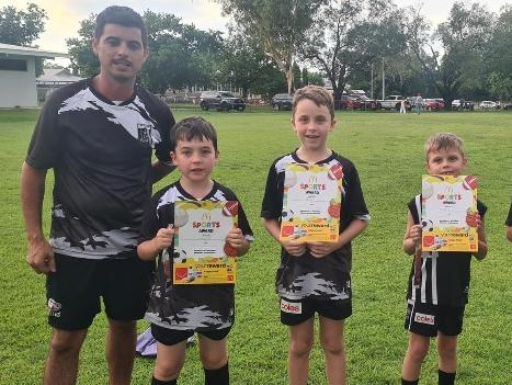 Coach Brett Harris of Palmerston Magpies FC has been nominated for the 2024 NT News Sports Coach of the Year. Picture: Supplied.