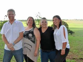 REGION SHOWCASE: The South Burnett Regional Council team responsible for the four-day media famil: Craig Tunley, Danita Potter, Kristy Board and Julie Foley. Picture: Madeline Grace