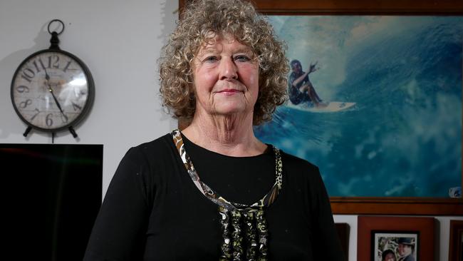 Mick’s mum and manager Liz. Picture: Regi Varghese