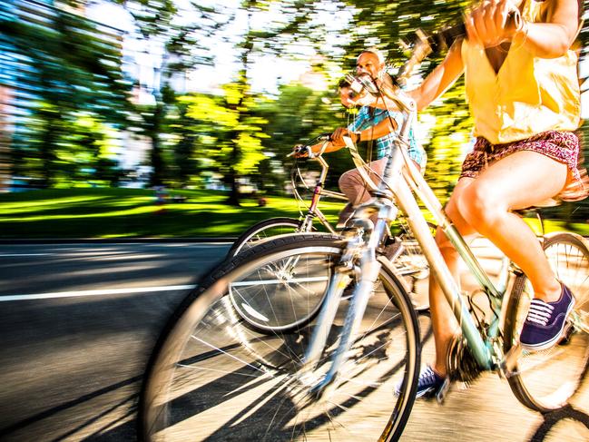 SUNDAY ESCAPE. Bike riding through Central Park, NYC. Picture: iStock