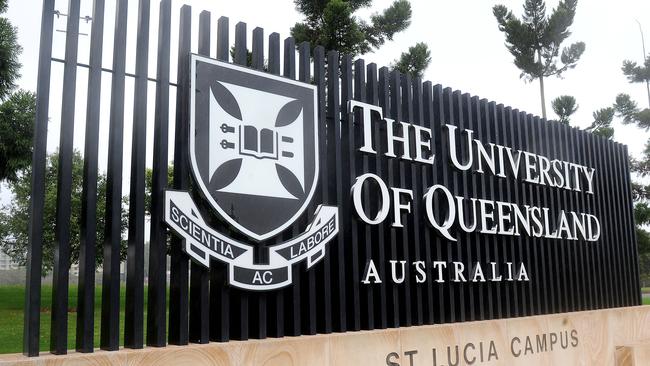 File pictures of University of Queensland#University of Queensland#Saturday July 25, 2020. (Picture, John Gass)