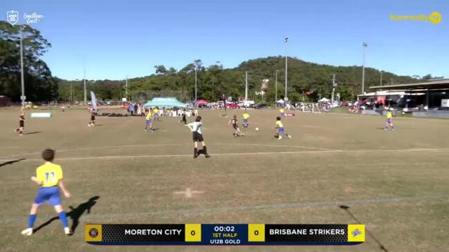 Replay: Moreton City Excelsior FC v Brisbane Strikers (U12 boys gold cup) - Football Queensland Junior Cup Day 1
