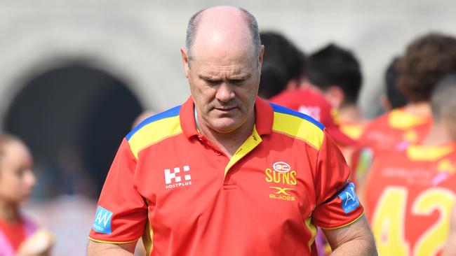 Rodney Eade helped turn around a poor culture at the Suns. Picture: AAP