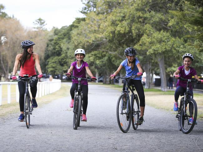 The Eastern Suburbs link cycle track will run from Bondi Junction to the CBD via Centennial Park. Picture: Dylan Robinson