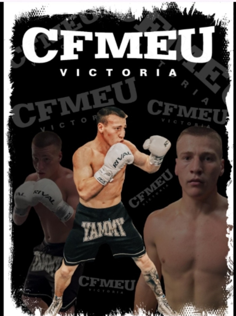 Jesse Bolt was sponsored by the CFMEU.