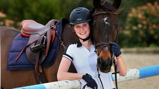 Showjumping in the blood for junior Victorian champion Matilda ...