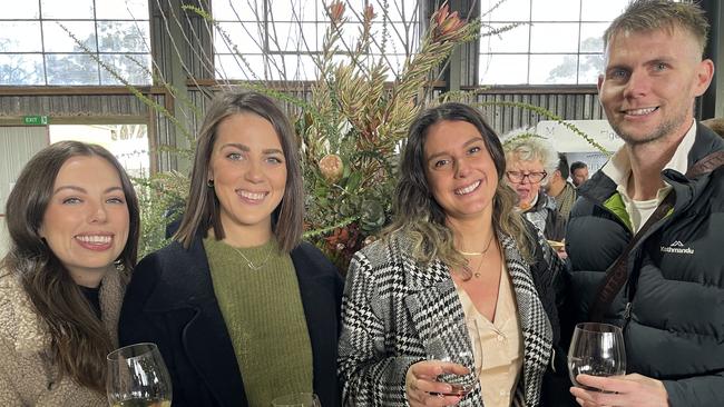 Mia Di Giambattista of Box Hill, Lily Lynch of Yarraville, Nikki Nespeca from Footscray and Reegan Corish from Richmond. Picture: Lucy Callander