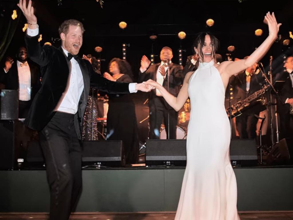 The couple dance at their wedding. Picture: Netflix