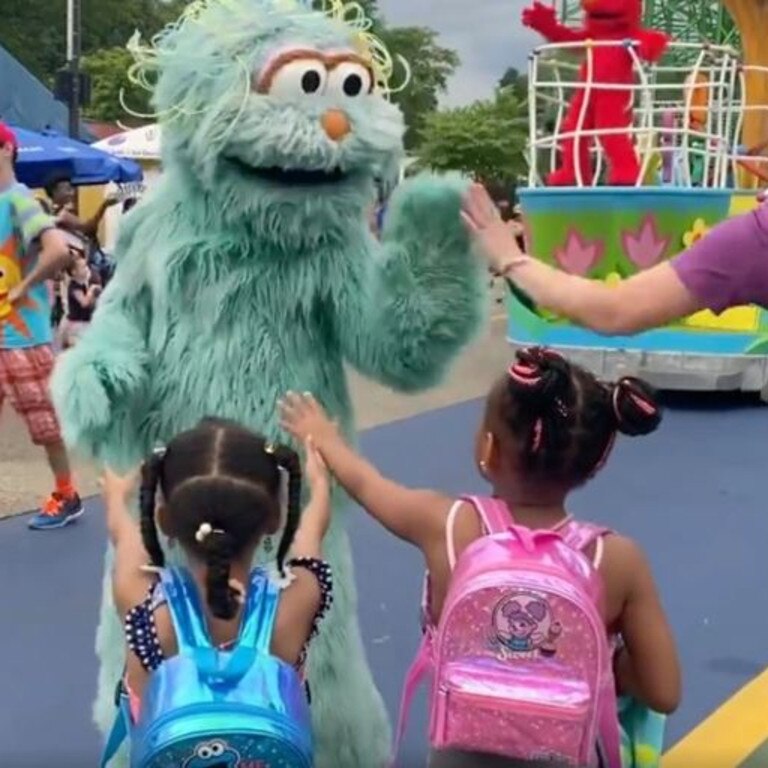The initial video that went viral over the weekend showed two black girls being snubbed by the character Rosita.