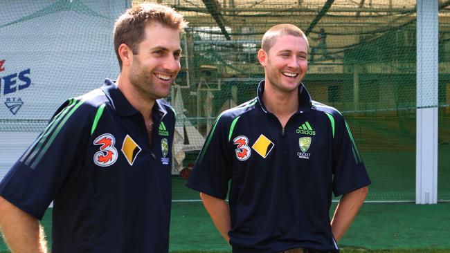 The ramifications of Simon Katich (L) and Michael Clarke’s (R) altercation continues.