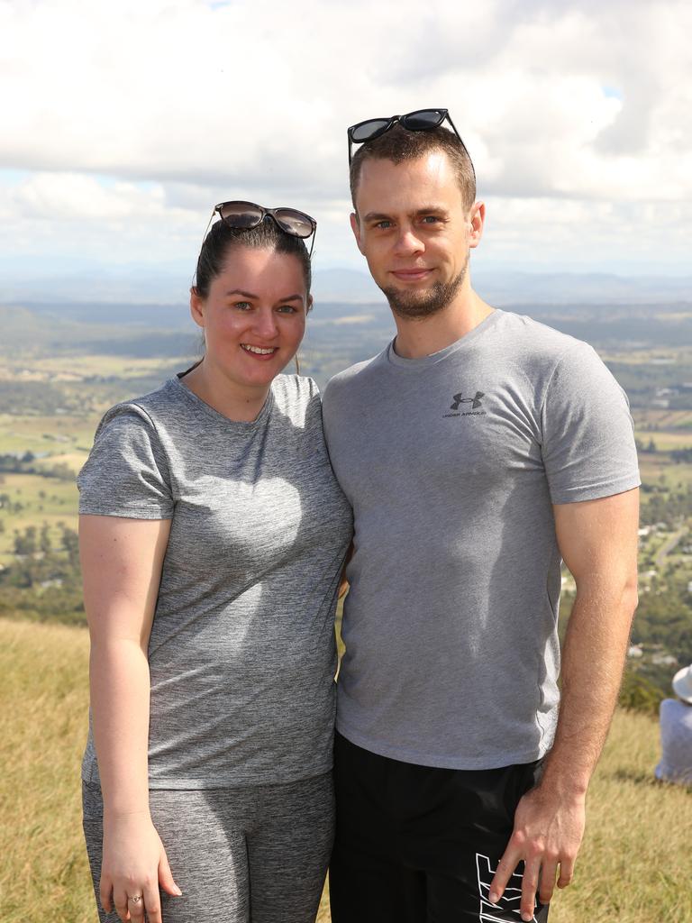 Kate and Jason Holman from Sydney. . Picture Glenn Hampson