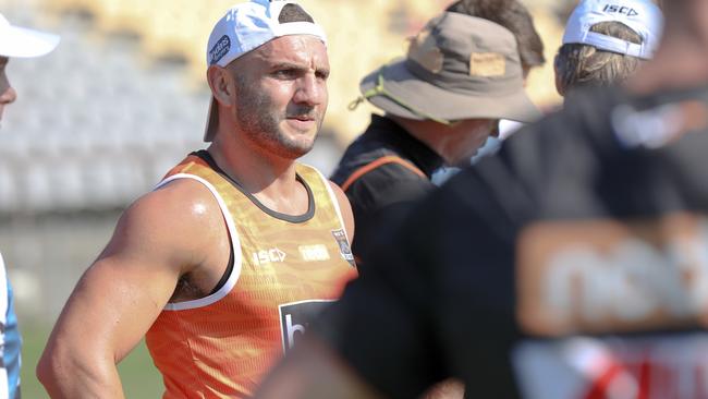 Wests Tigers hooker Robbie Farah is set to play big minutes in 2019. Picture: Wests Tigers