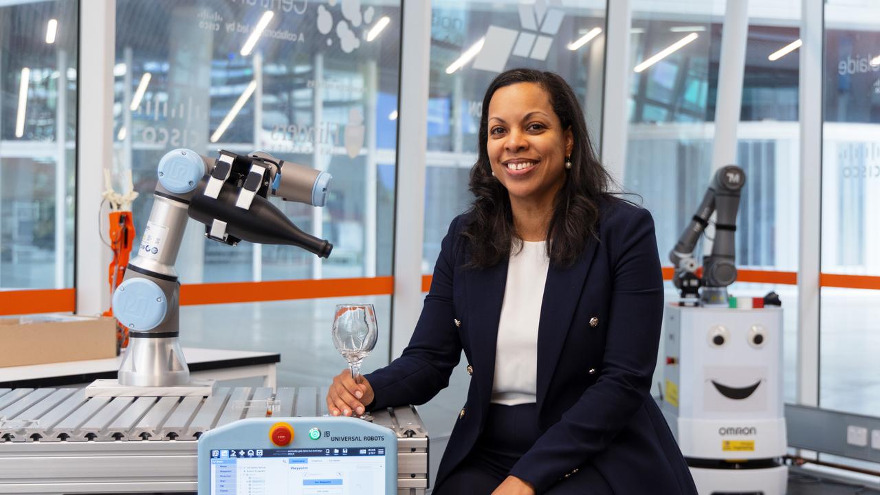 Professor Giselle Rampersad is leading a number of major defence research projects, including one to develop a digital twin of a shock absorber in collaboration with manufacturer Supashock. Picture Matt Turner.