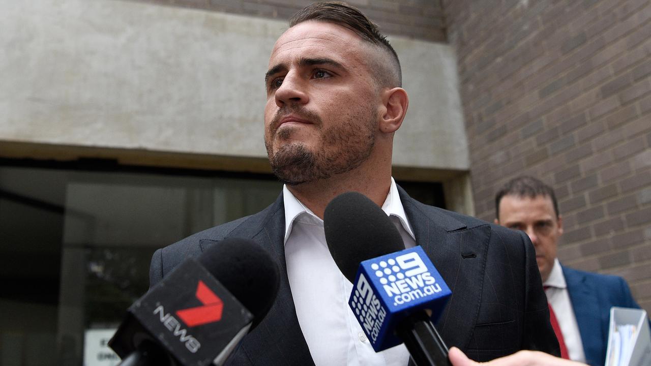 Josh Reynolds has shifted from perpetrator to victim. Photo: AAP Image/Bianca De Marchi