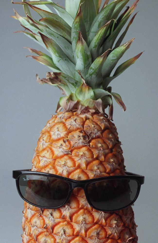 A pineapple in sunnies is an “instant mood lifter”, Growcom chief Rachel Chambers says.