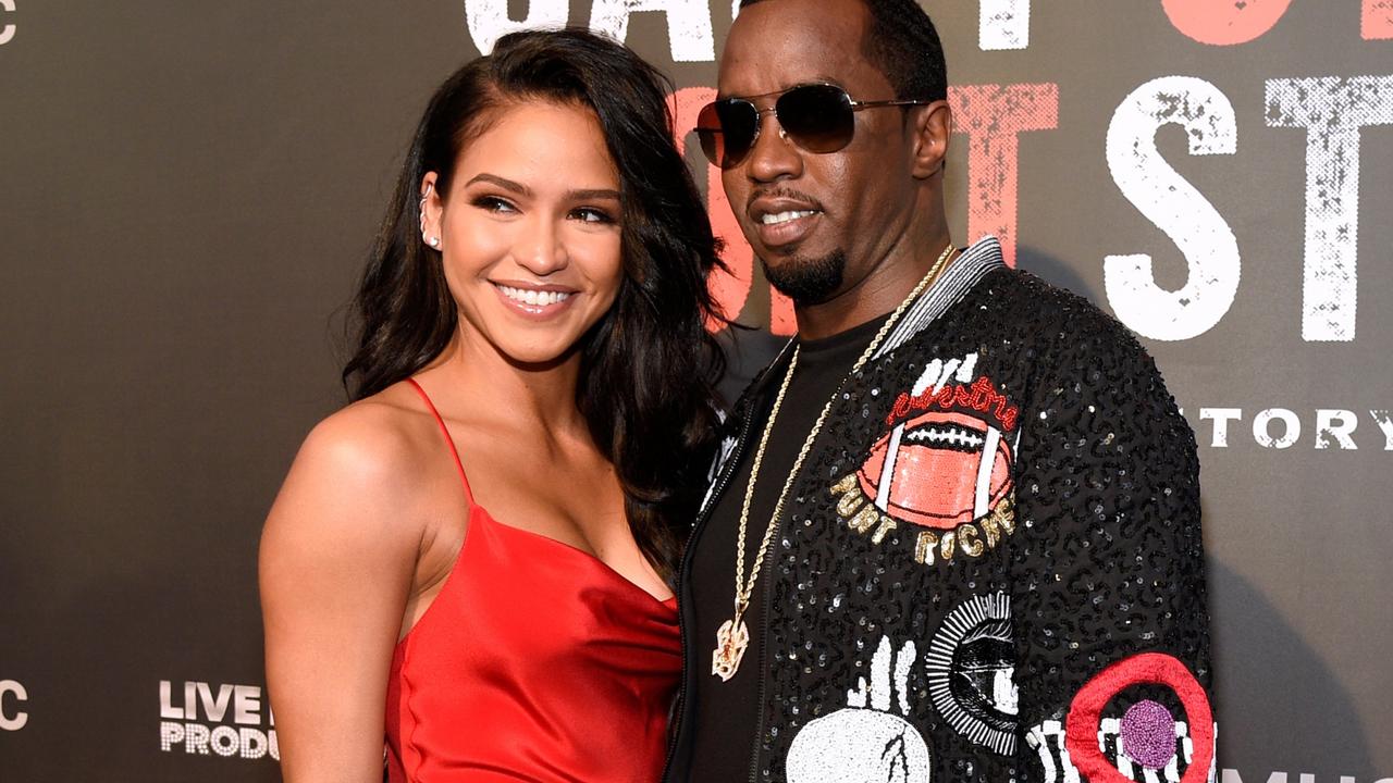 Cassie Ventura, left, and Sean 
