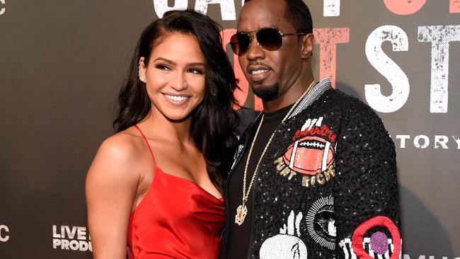 Cassie Ventura, left, and Sean 
