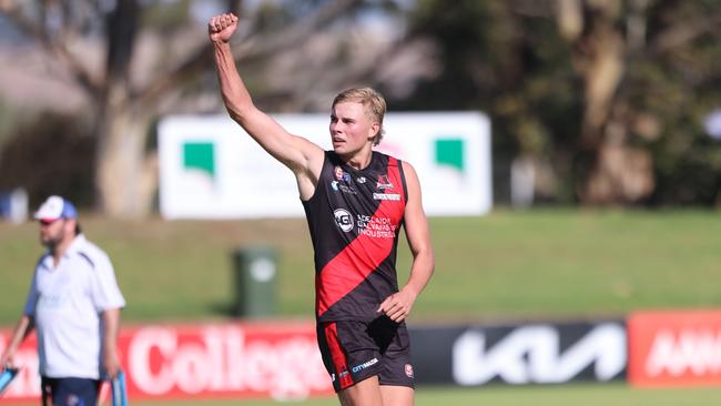 West Adelaide’s Harry Lemmey is a top-five pick contender in this year’s national draft. Picture: Cory Sutton/SANFL