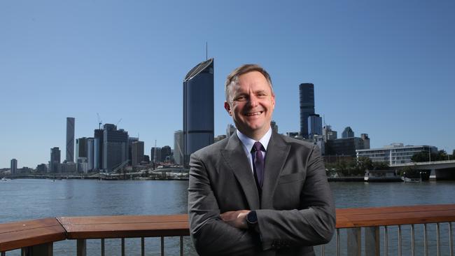 Suncorp CEO Steve Johnston. PHOTO: Mark Cranitch.