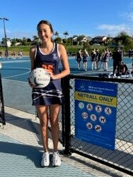 St Margaret's Georgie Brown at her grandfather’s Bill Brown Sporting Complex.