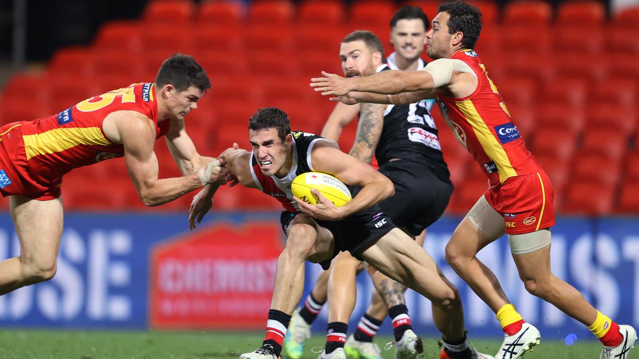 St Kilda has enjoyed facing the Suns. Picture: Michael Klein